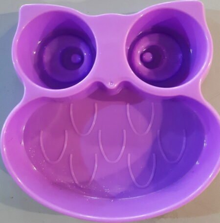 Bowl in Owl Face Design