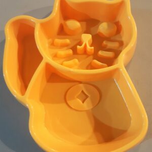 Cat Triple Compartment Bowl