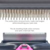 Professional 2 in 1 Shedding Blade Comb