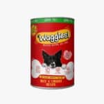 Waggles Dog Food Beef and Carrot Recipe wet dog food for adult dogs