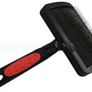 black slicker brush -Reem Pet Store