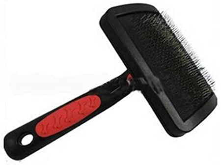 black slicker brush -Reem Pet Store
