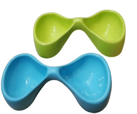 cat dog bowl