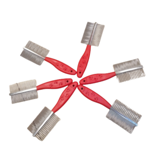 Steel Comb Double Sided- Reem Pet Store