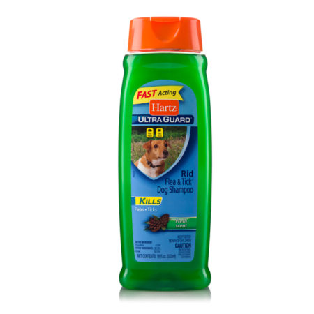 Shampoo to wipe off tick and fleas