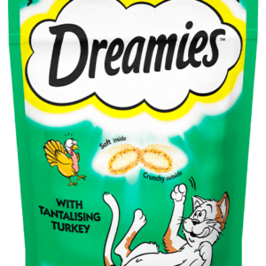 Dreamies treats with turkey- Reem Pet Store