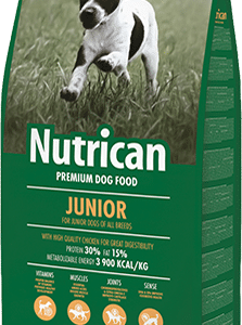 Nutrican Junior Dog Food - Reem Pet Store