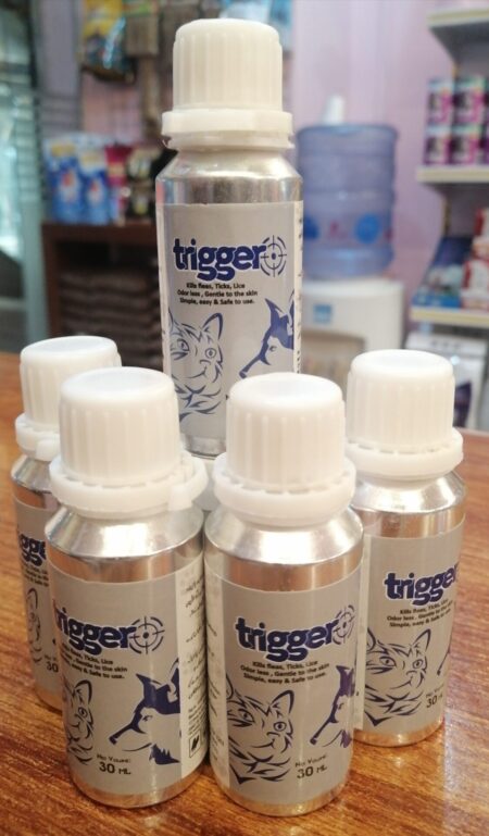 Trigger Fleas & Tick Solution- Reem Pet Store