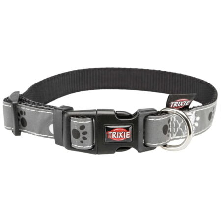 Trixie Silver Reflect Collar - 12222- Reem Pet Store
