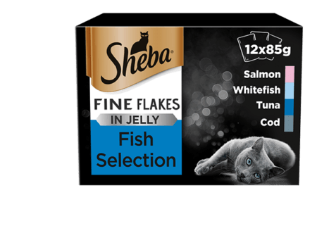 Sheba Fine Flakes in Fish Collection