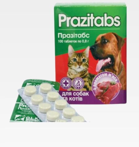 Prazitabs deworming tablets.