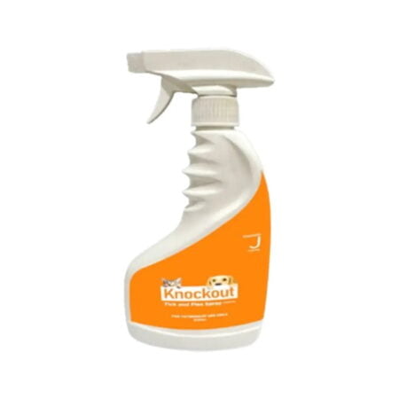 Knockout tick and flea spray