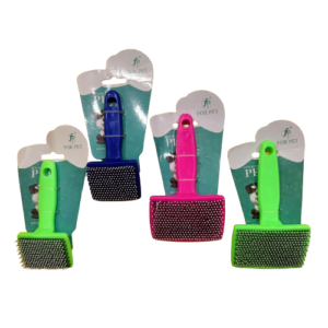 Multi Color Pet Grooming Brush- Reem Pet Store