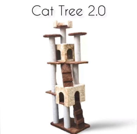 Cat Scratching Post Tree 2