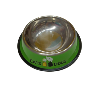 Coloured Steel Bowl - 26 cms- Reem Pet Store