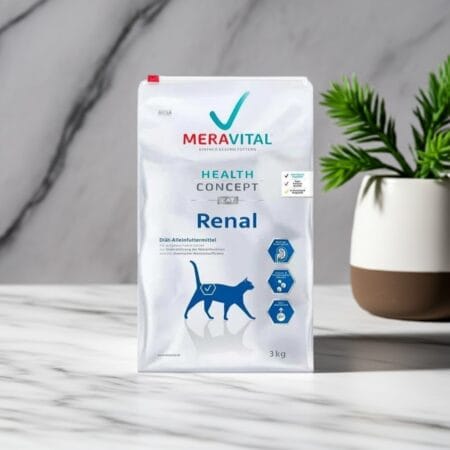 Mera Renal Cat Food – Low Phosphorus & Reduced Protein Kidney Support Diet for Cats.