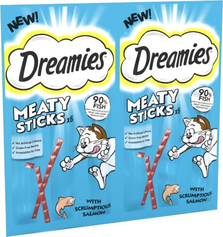 Image of Dreamies Meaty Sticks Salmon