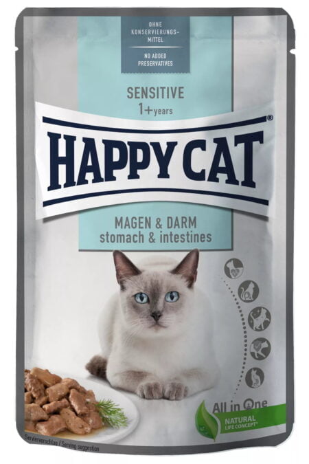 Happy Cat Wet Food in pouch of Stomach and Intestine