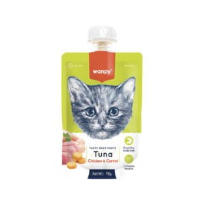 Wanpy Tasty Meat Paste Cat Treats 90g – multi-flavor nutritious cat treat