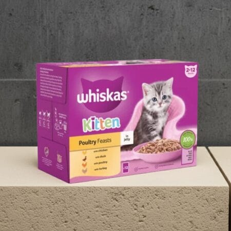 Whiskas Kitten Poultry Feasts Jelly