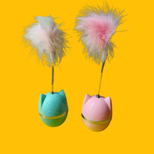 Image of cat tumbler spring toy.
