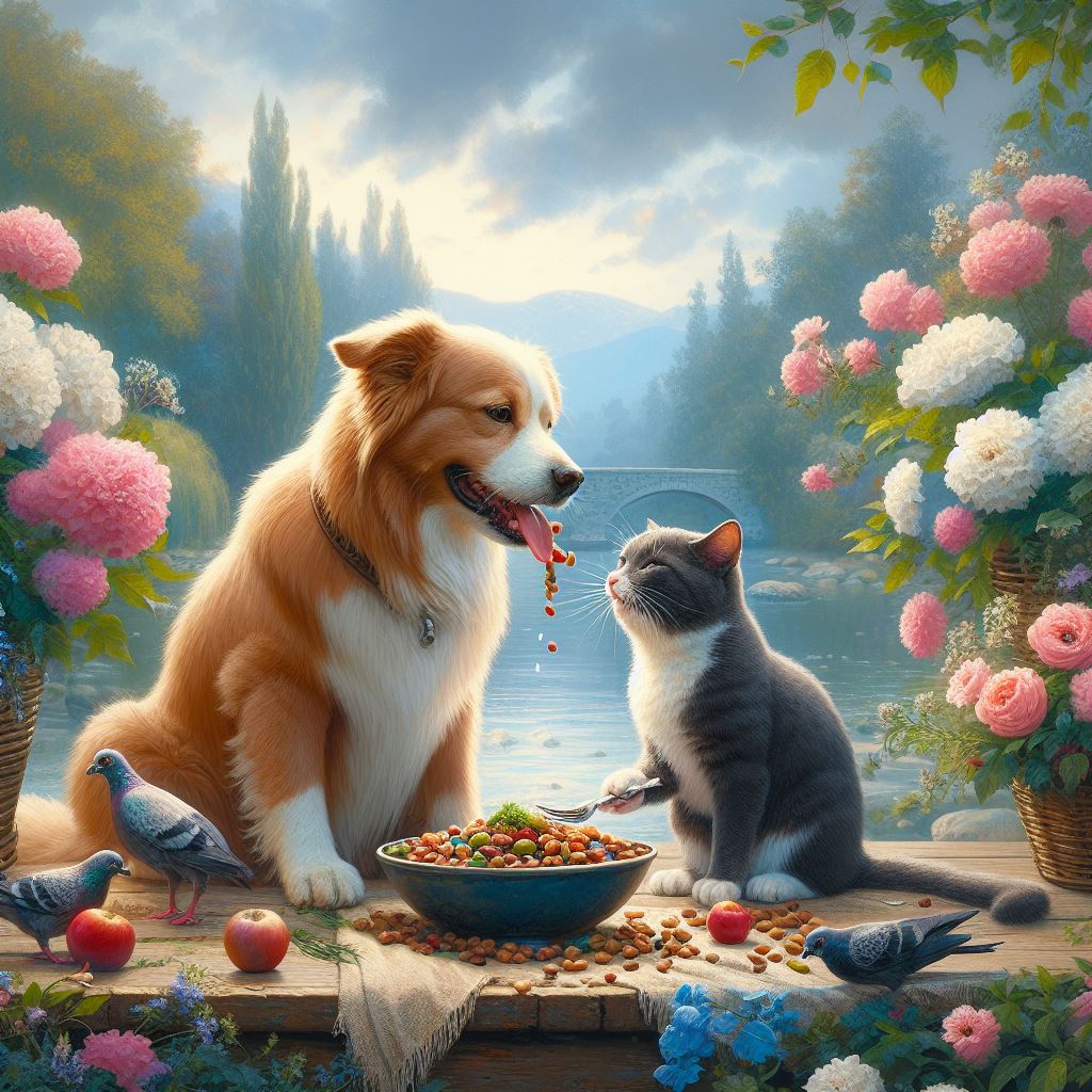 How to change the pets diet?