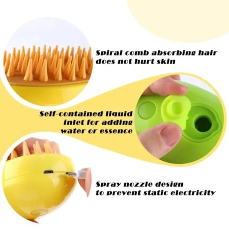 Pet Spray Massage Brush
