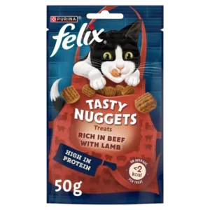 Felix Tasty Nuggets Beef and Lamb Cat Treats