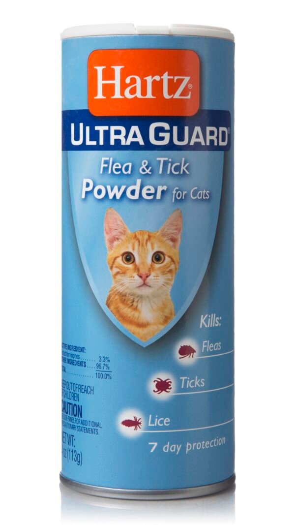 Hartz Flea & Tick Powder for Cats