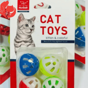 Nunbell Cat Toys Balls 4 pieces set