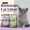 Bentocare Cat Litter premium bentonite clumping litter with apple and lavender scents Pakistan