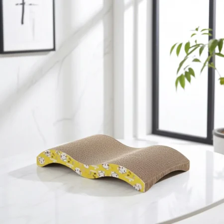 Curved Cardboard Cat Scratcher