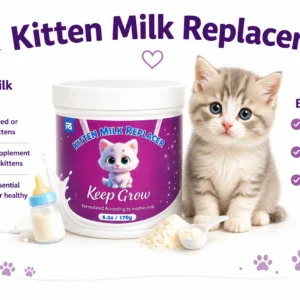 Keep Grow Kitten Milk Replacer Powder for orphaned kittens in Pakistan