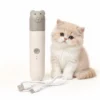 USB pet nail grinder for cats and dogs with Persian kitten.