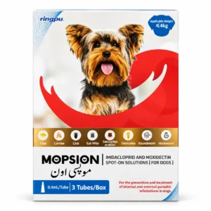 Mopsion Spot-On for Dogs up to 4kg one 0.4ml tube