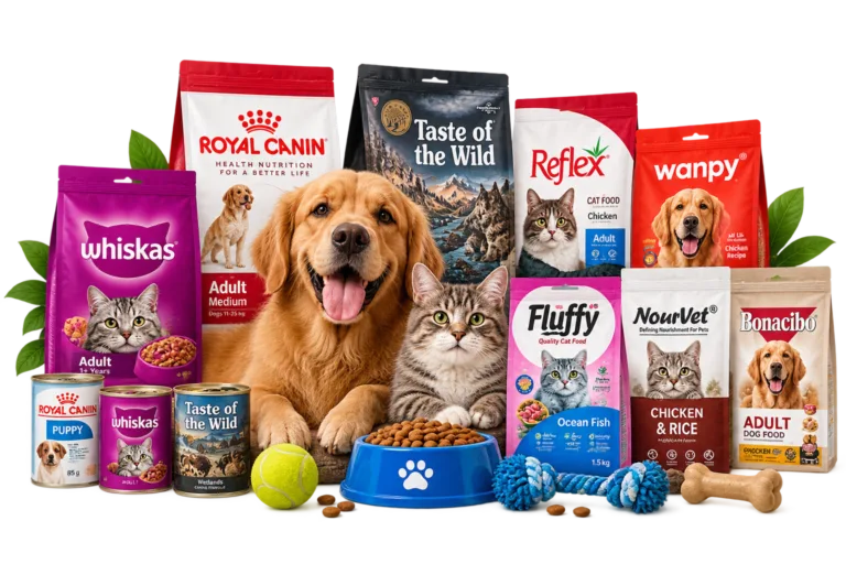 Pet food, treats and toys from Reem Pet Store